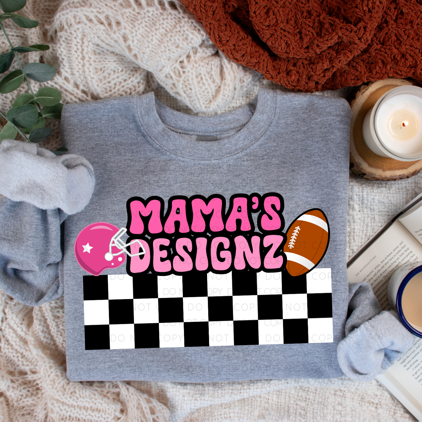 Small Business Pink Football