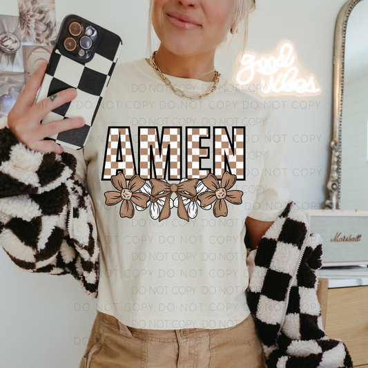 Checkered Amen