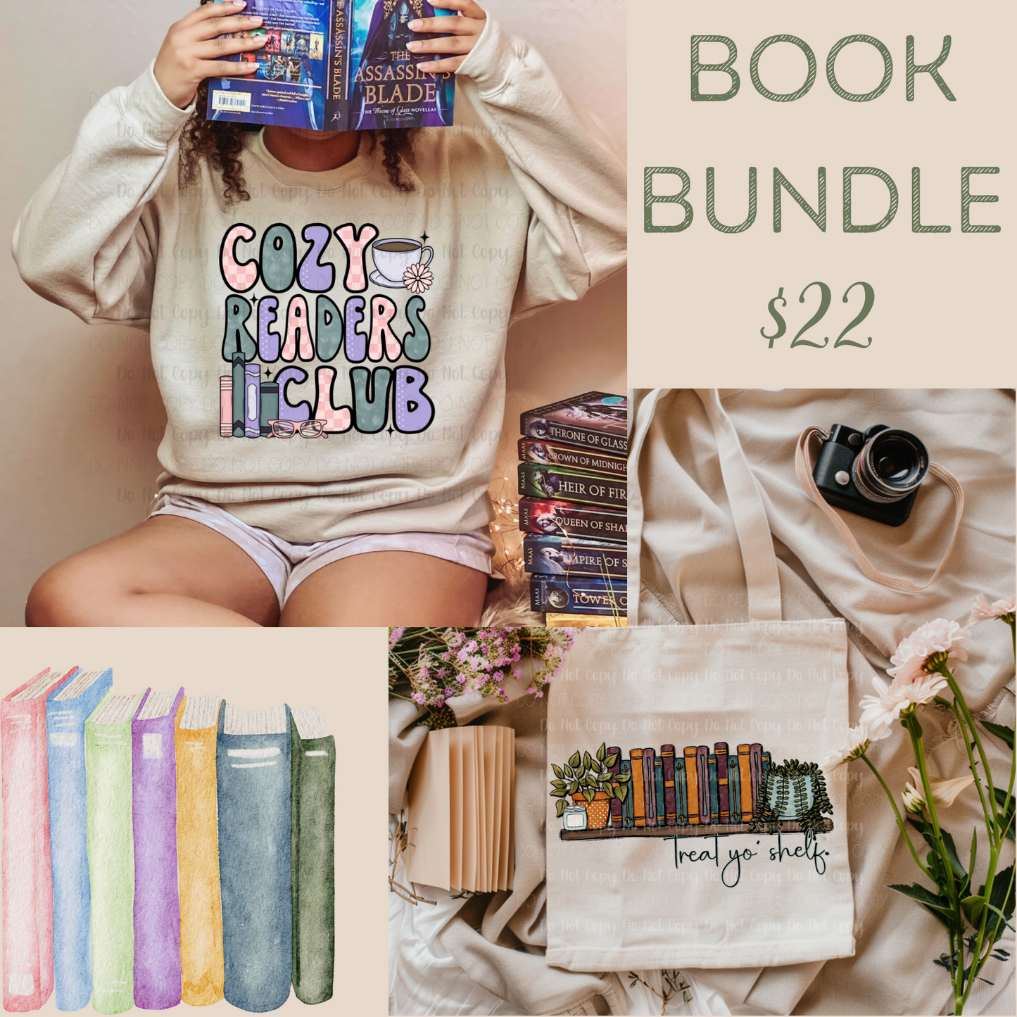 Cozy Readers Club|Treat Yo Shelf-Book Lovers Bundle