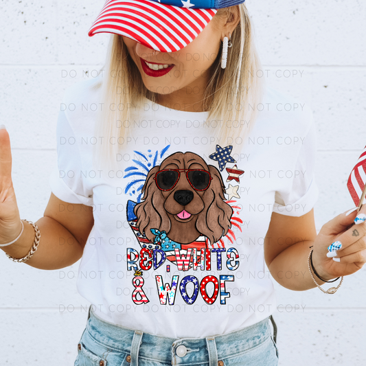 Red, White & Woof