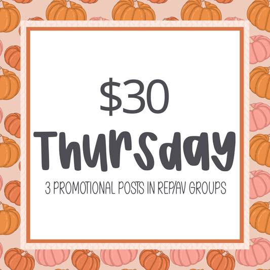 $30 Thursday