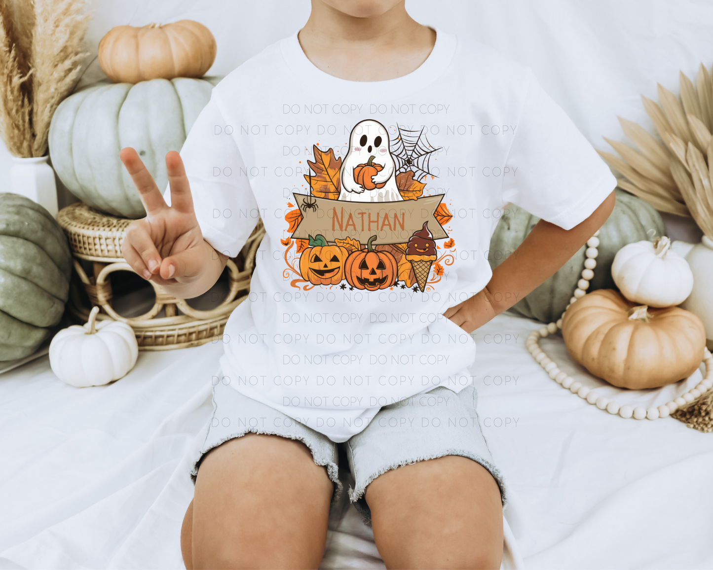 Custom Fall Ghost-Kids