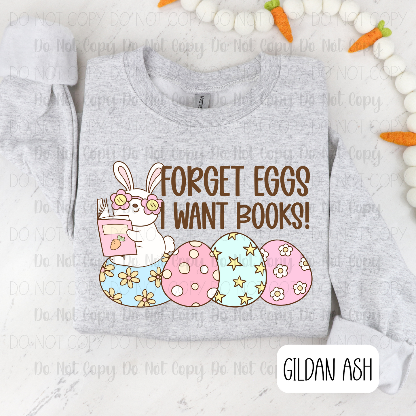 Forget Eggs I Want Books!