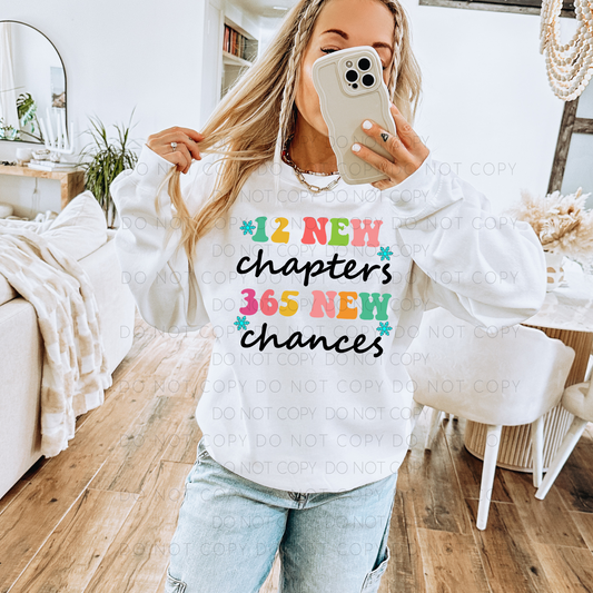 12 New Chapters 365 New Chances