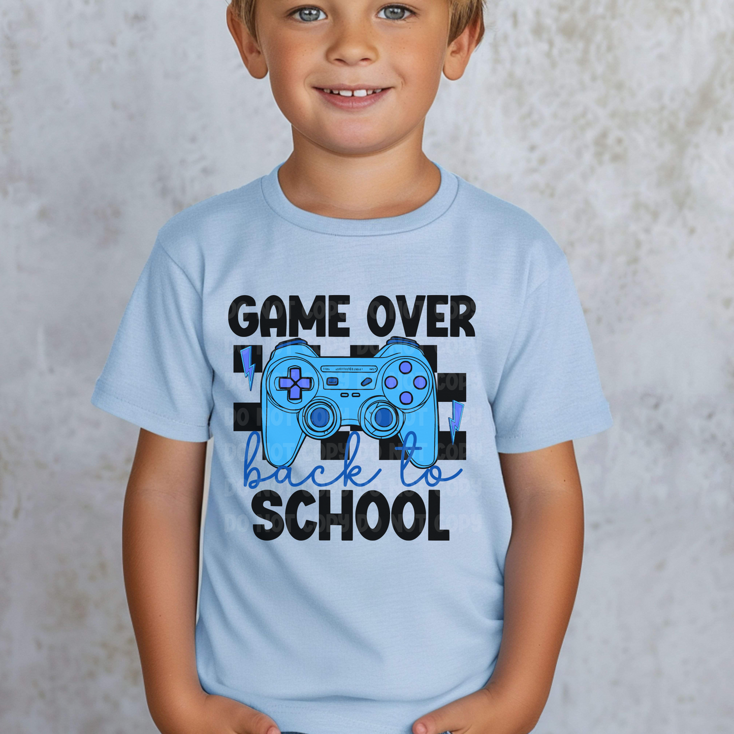 Game Over Back To School-Kids