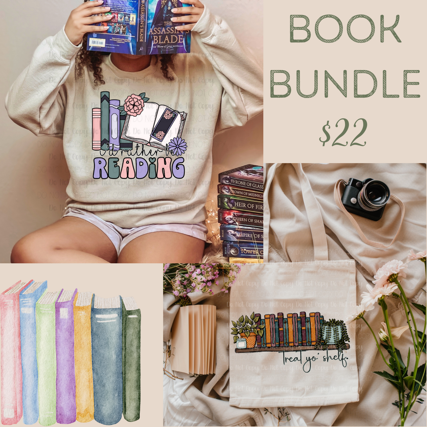 I'd Rather Be Reading|Treat Yo Shelf-Book Lovers Bundle