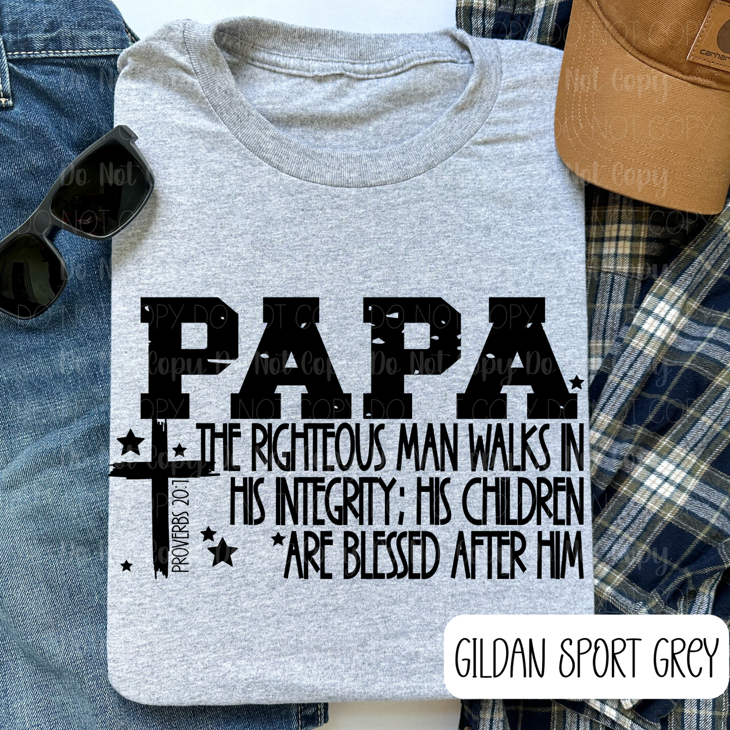 Papa Proverbs 20:7