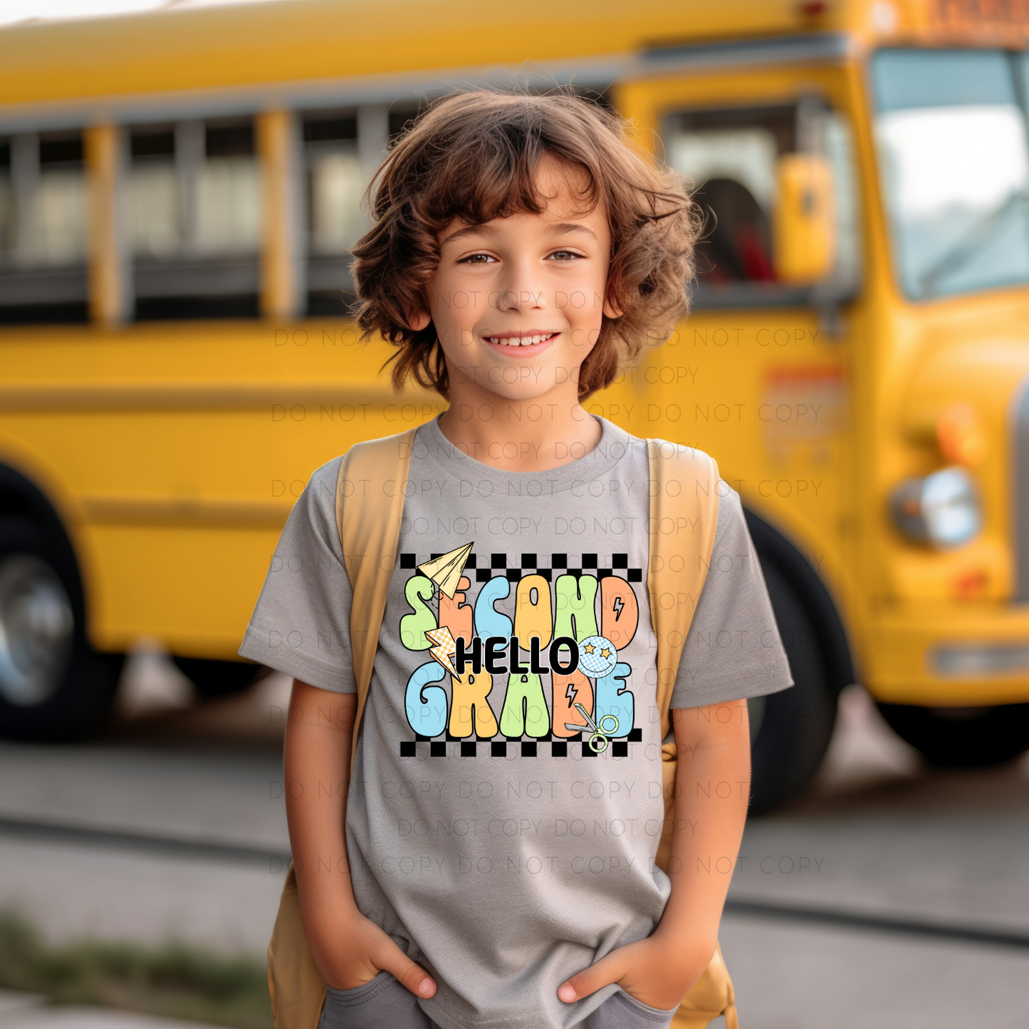 Smiley Hello Grade (Green)-Kids