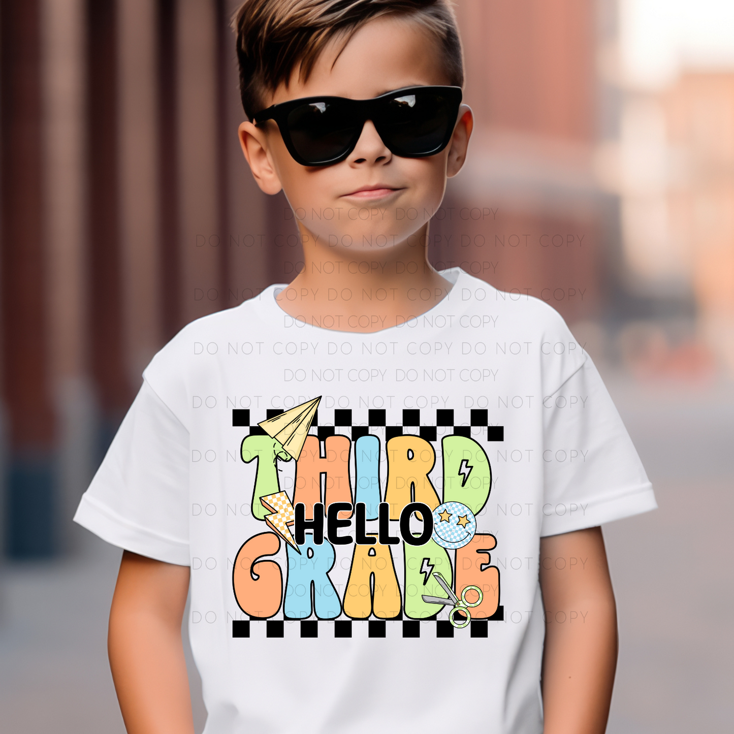 Smiley Hello Grade (Green)-Kids