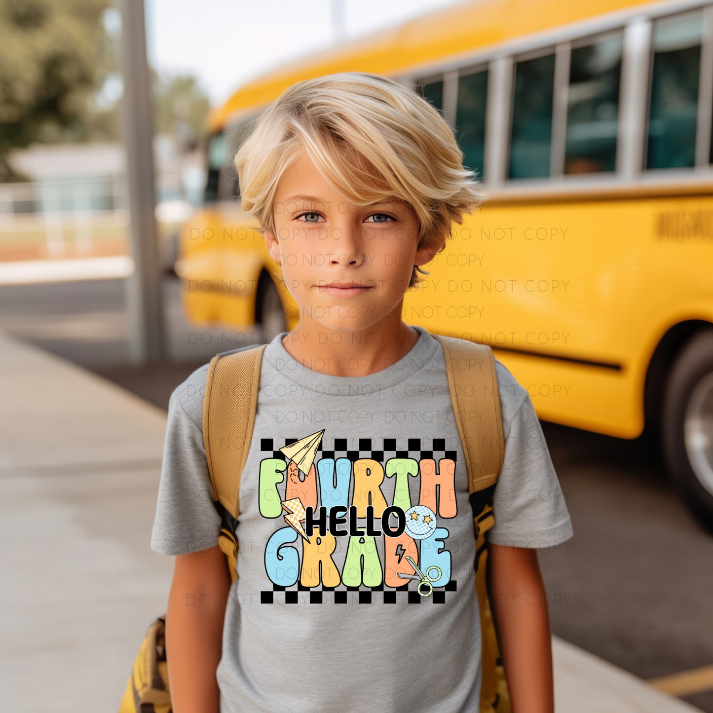 Smiley Hello Grade (Green)-Kids