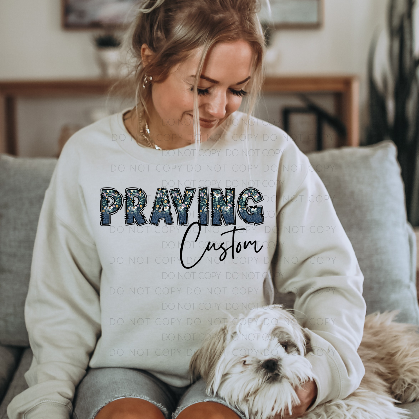 Praying (Custom Name)