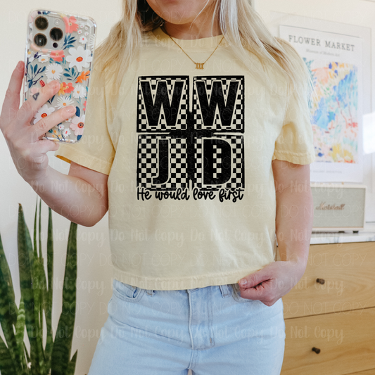 Checkered WWJD