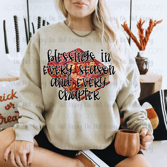 Blessings In Every Season And Every Chapter