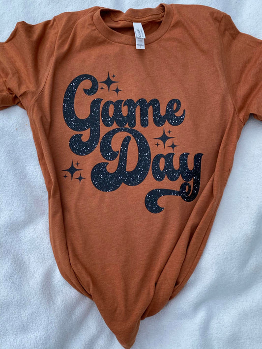 RTS Faux Glitter Game Day-Small