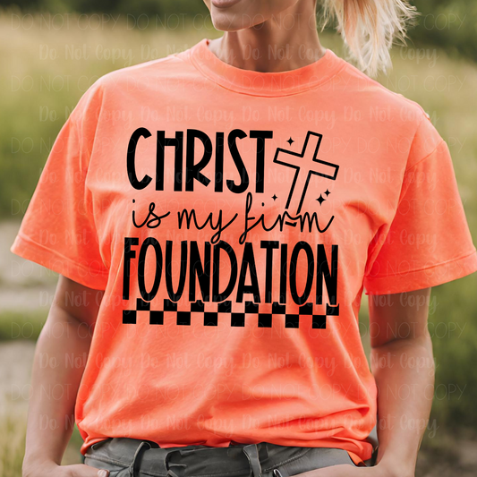 Christ Is My Firm Foundation