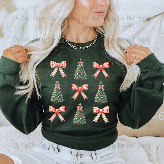 Christmas Trees And Bows