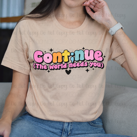 Continue