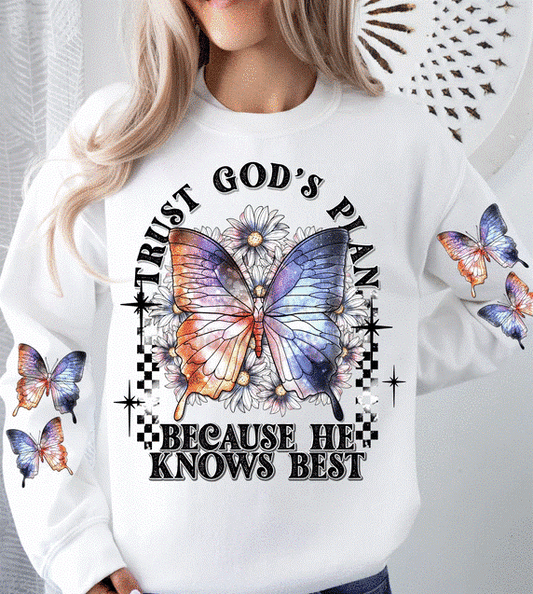 Trust God's Plan Because He Knows Best Shirt