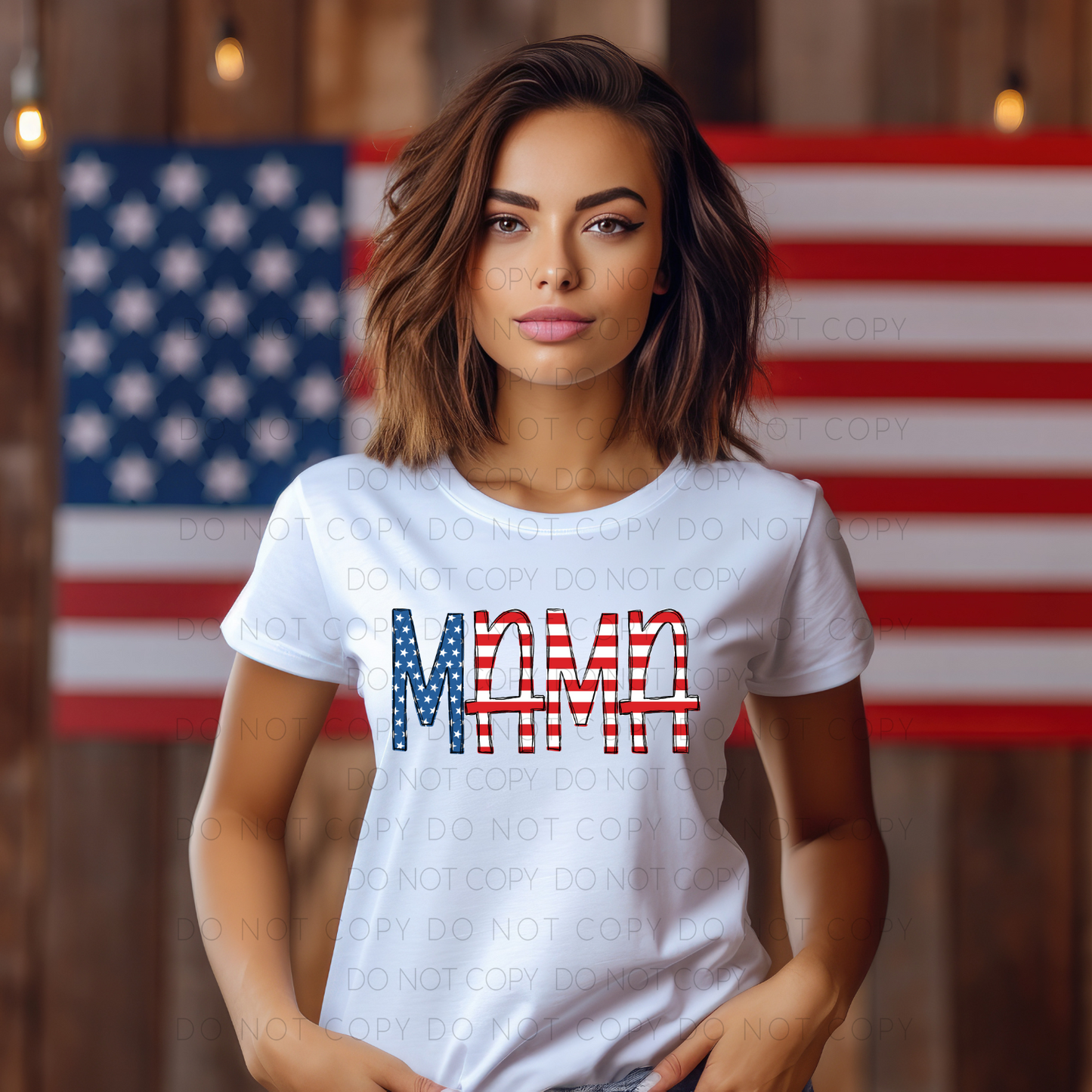 Patriotic Flag Name-ANY NAME IS AVAILABLE!