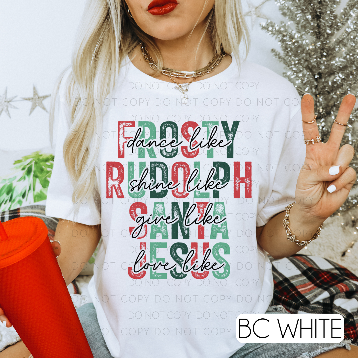 Frosty Rudolph Santa Jesus