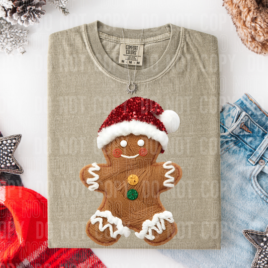Faux Yarn Gingerbread