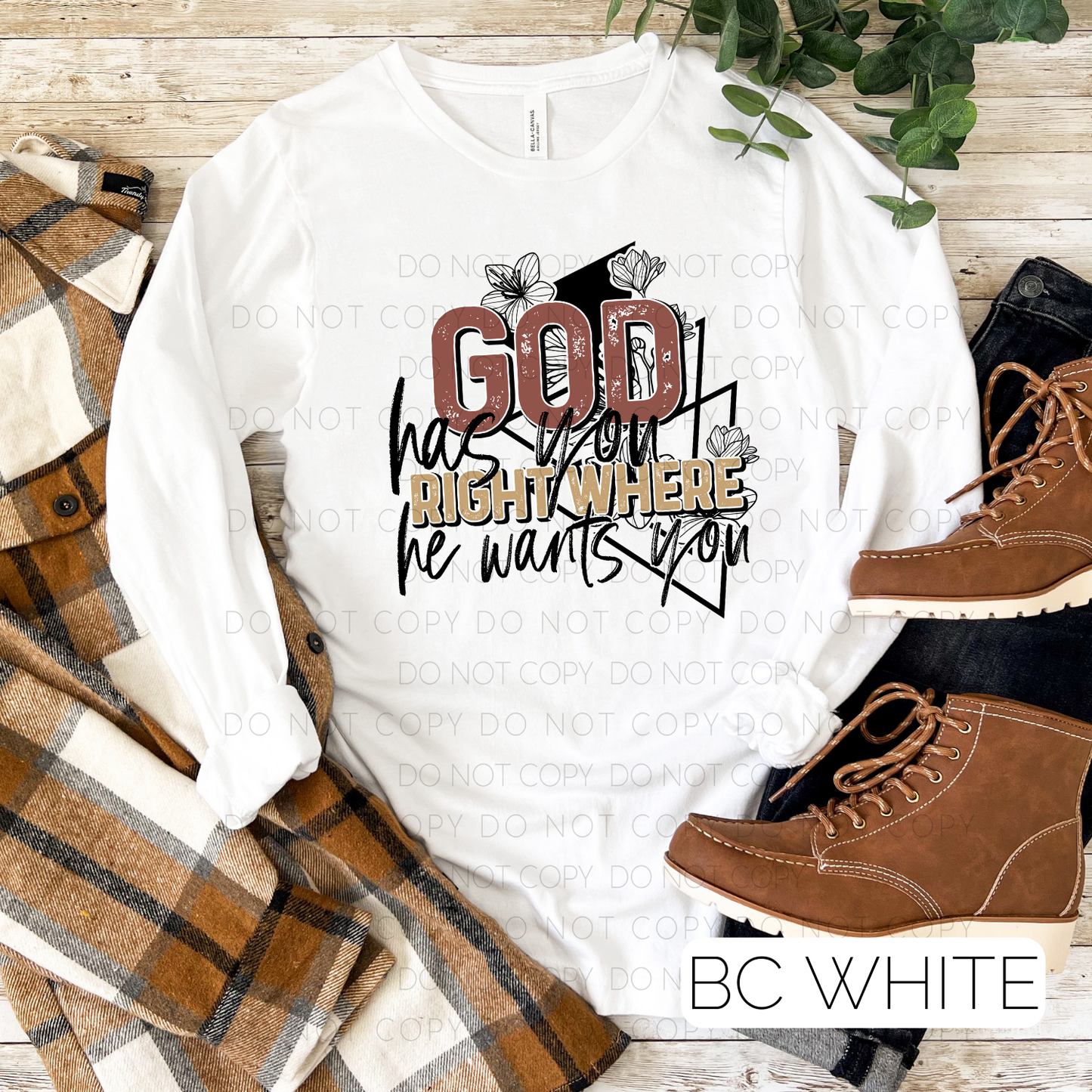 God Has You Right Where He Wants You
