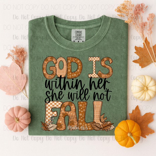 God Is Within Her She Will Not Fall