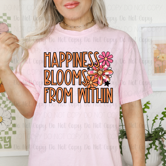 Happiness Blooms From Within