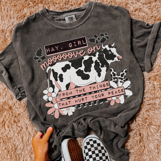 Hay Girl Moooove On
