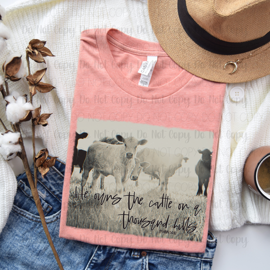 He Owns The Cattle On A Thousand Hills