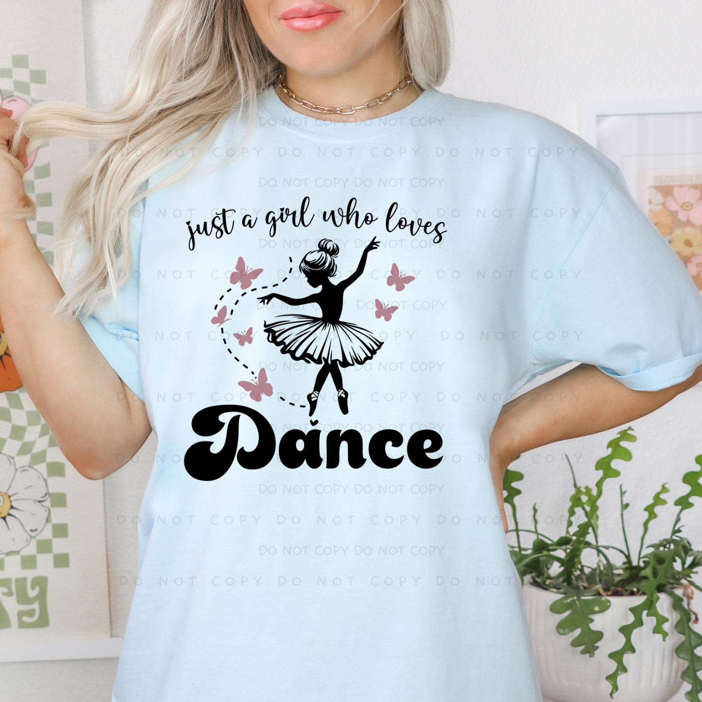 Just A Girl Who Loves Dance Shirt