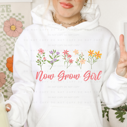 Now Grow Girl Shirt