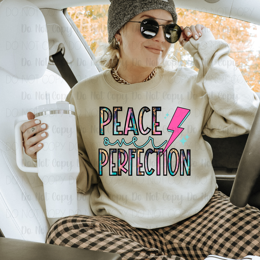 Peace Over Perfection