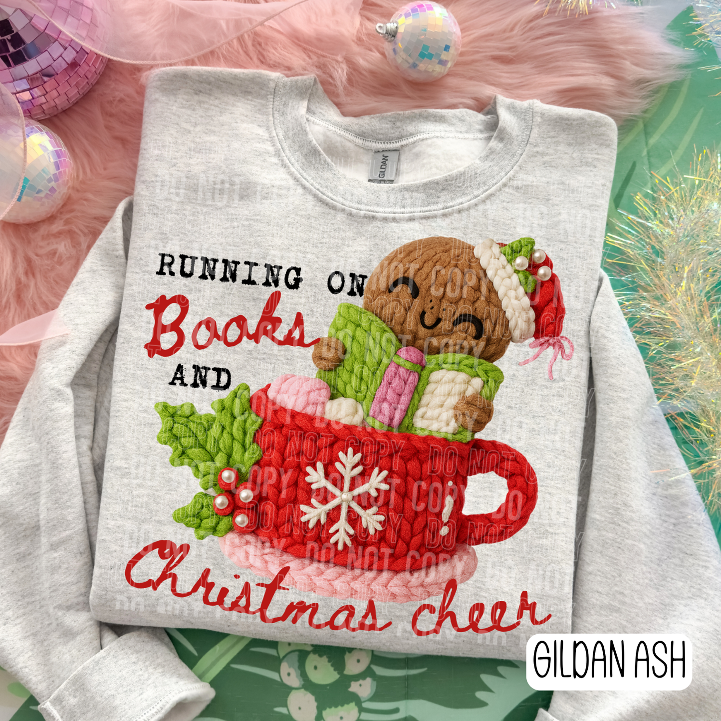 Running On Books And Christmas Cheer