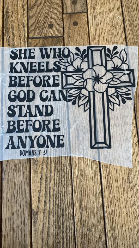 She Who Kneels