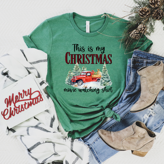 This Is My Christmas Movie Watching Shirt