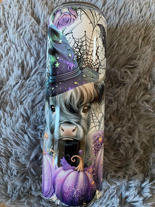 Witchy Cow Tumbler