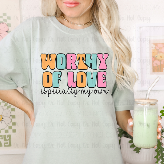 Worthy Of Love