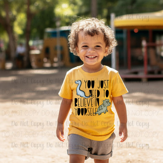 You Just Need To Believe In Yourself (Boys)-Kids