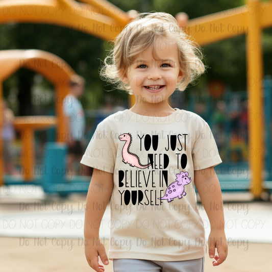 You Just Need To Believe In Yourself (Girls)-Kids