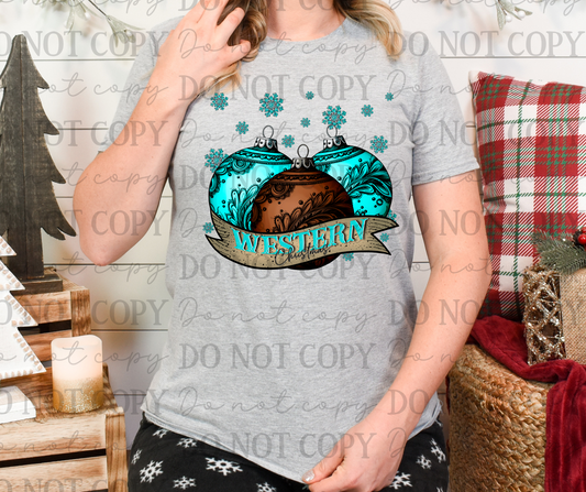 Western Christmas Shirt