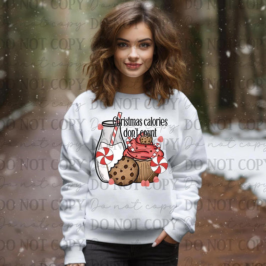 Christmas Calories Don't Count Shirt
