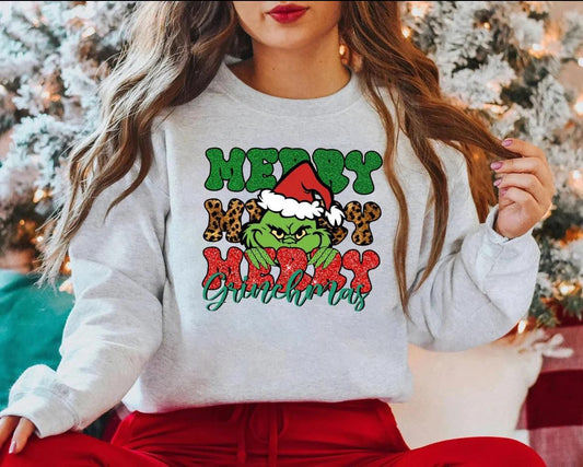 Merry Green Guy Christmas Shirt
